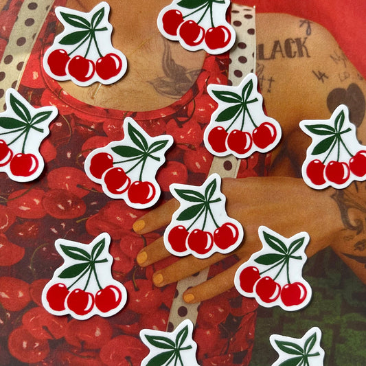 Cherries Mini Sticker