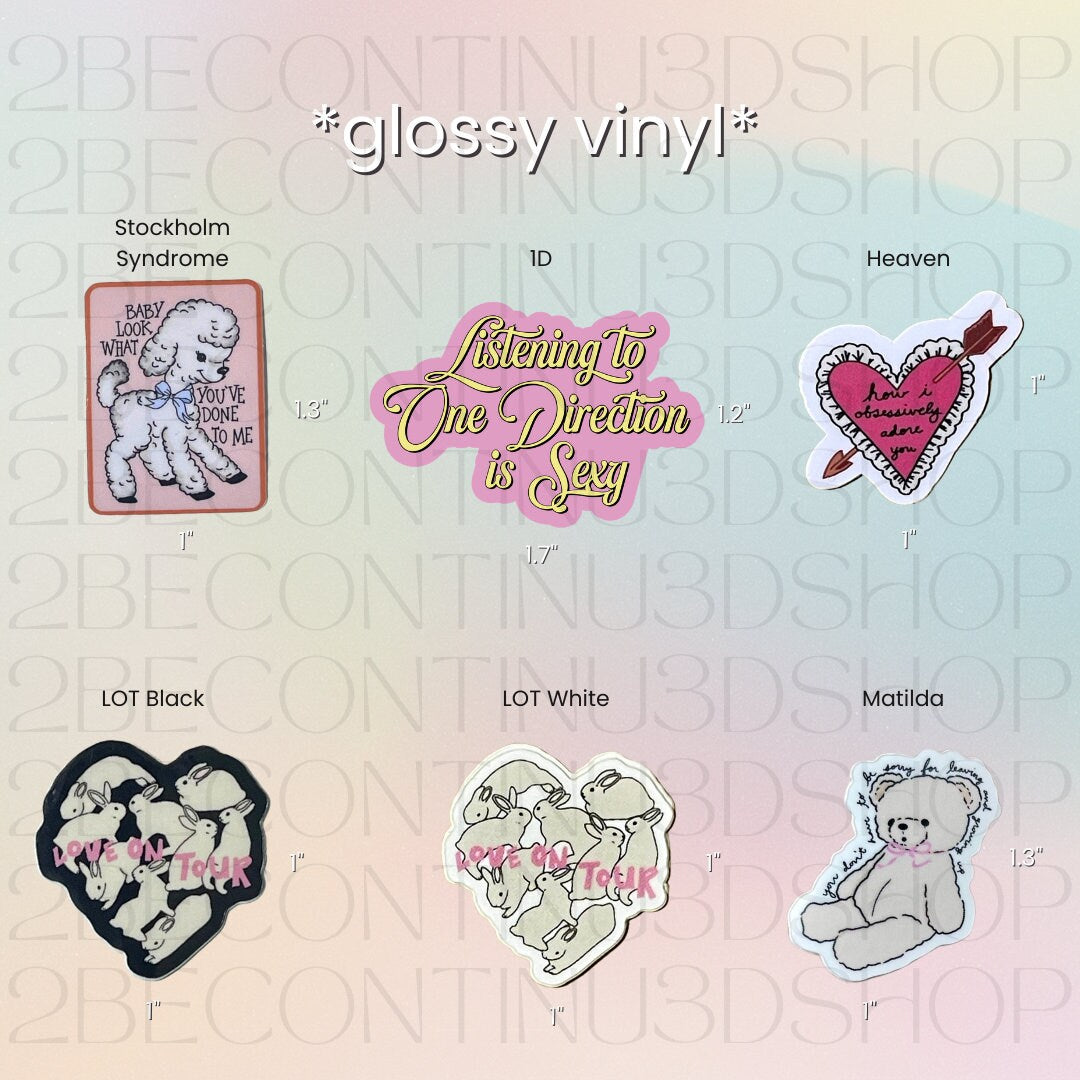 Mini Sticker Bundle (3)