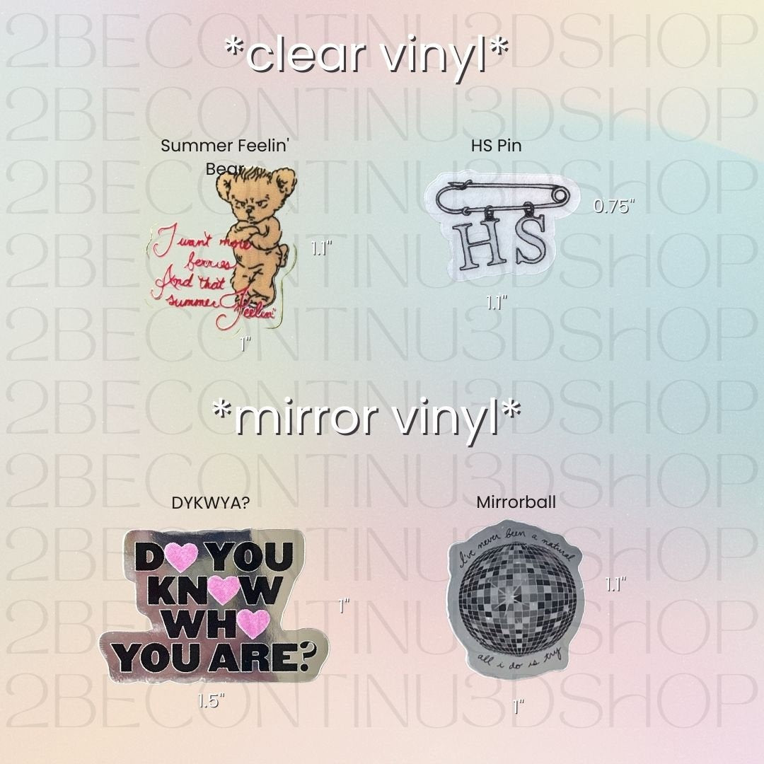 Mini Sticker Bundle (12 or More)